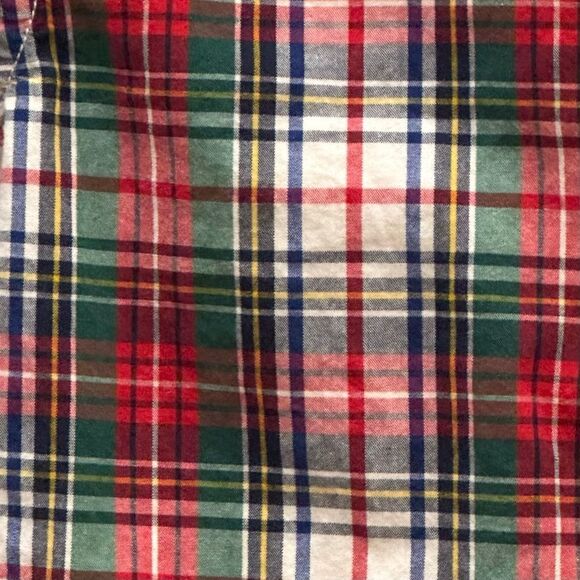 GAP Kids Boys Long Sleeve Plaid Cotton Button Down Collared Shirt. Small. 6-7. - Picture 2 of 5